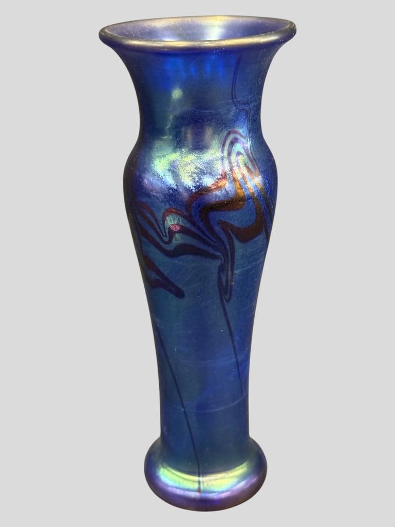 Orient & Flume signed bud vase (1 of 6)