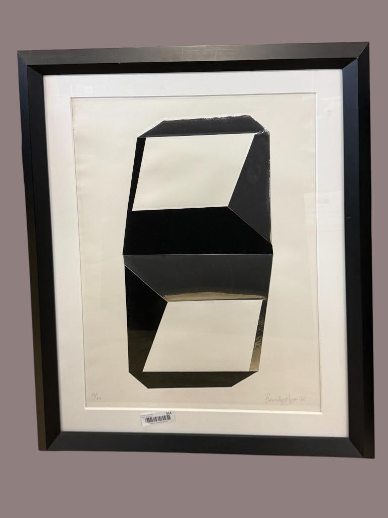 Beverly Pepper signed mixed media on paper (1 of 5)