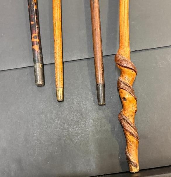 4 Antique Canes - 2