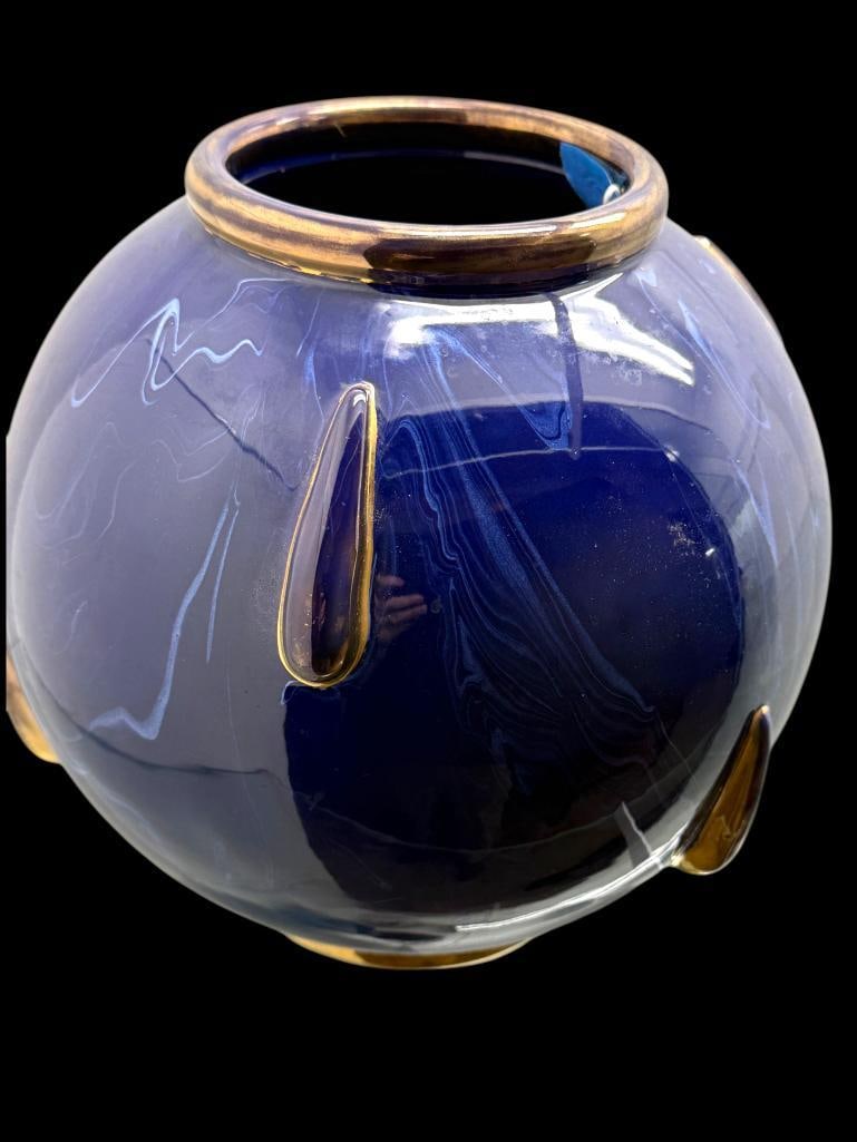 Batignani Cobalt Blue Orb Vase (1 of 5)