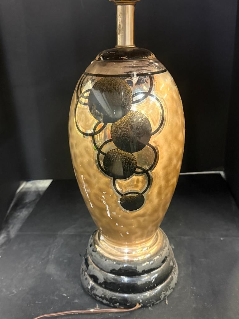 Table Lamp with Pleated Shade - 3