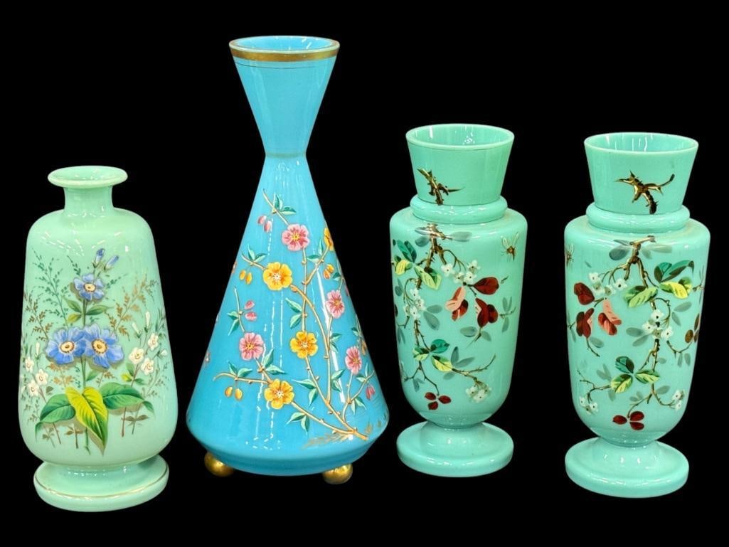 4 Hand Painted Vases (1 of 7)