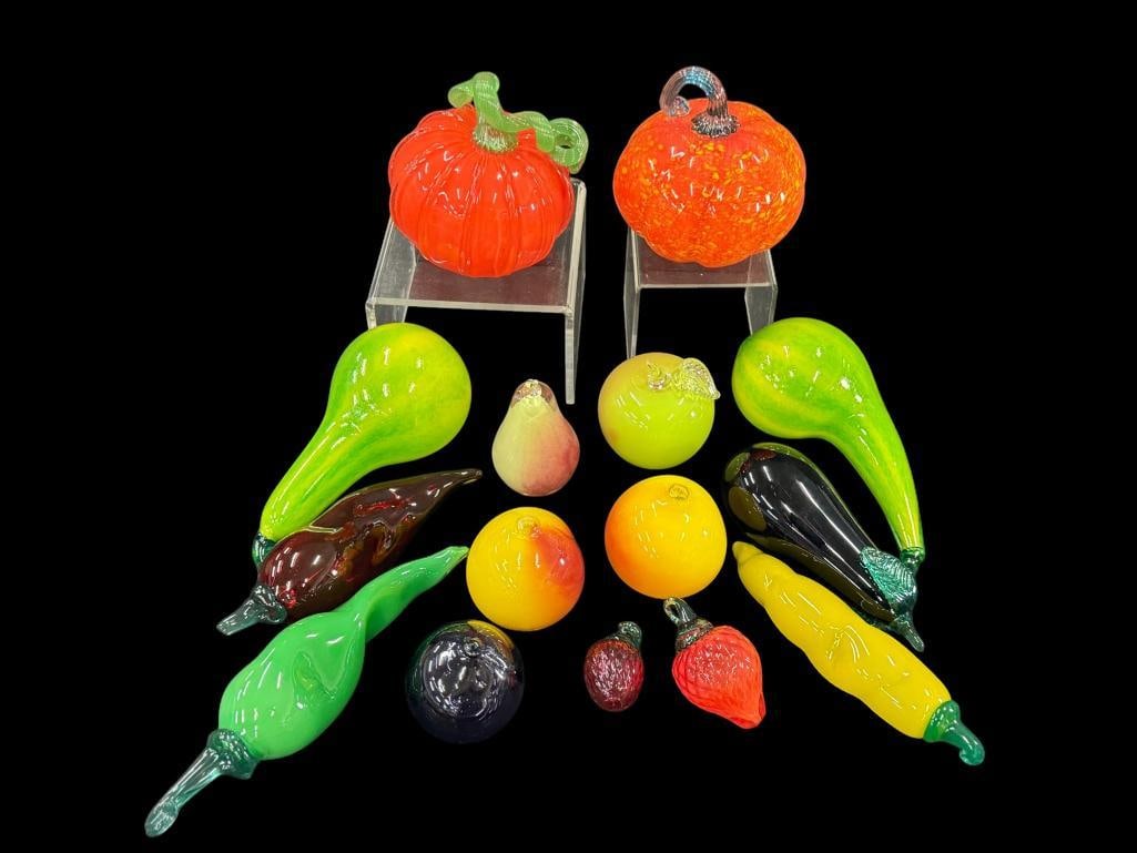 Glass Fruit and Vegetables (1 of 5)