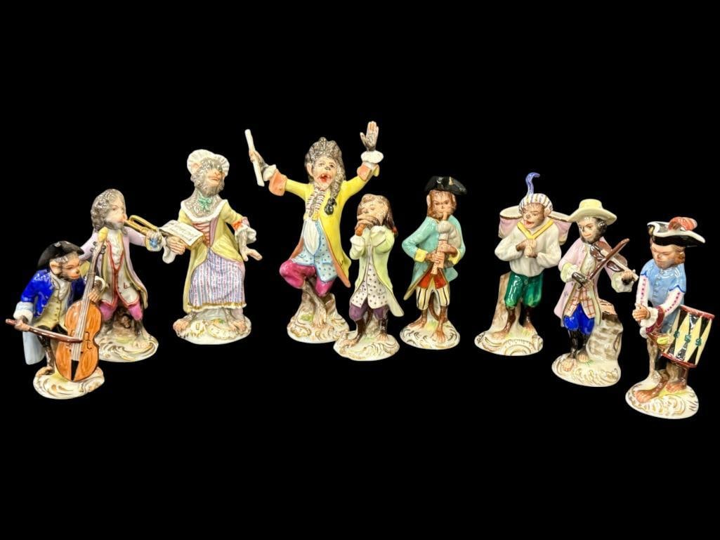 9 Monkey Band Figurines (1 of 5)