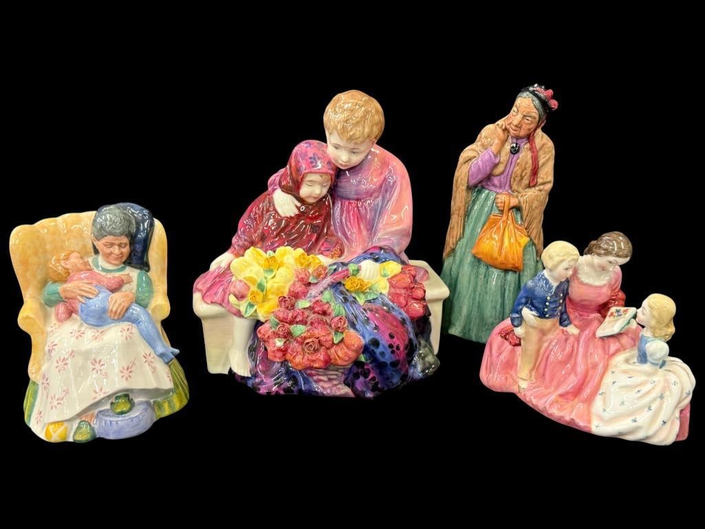 4 Royal Doulton Figurines (1 of 7)