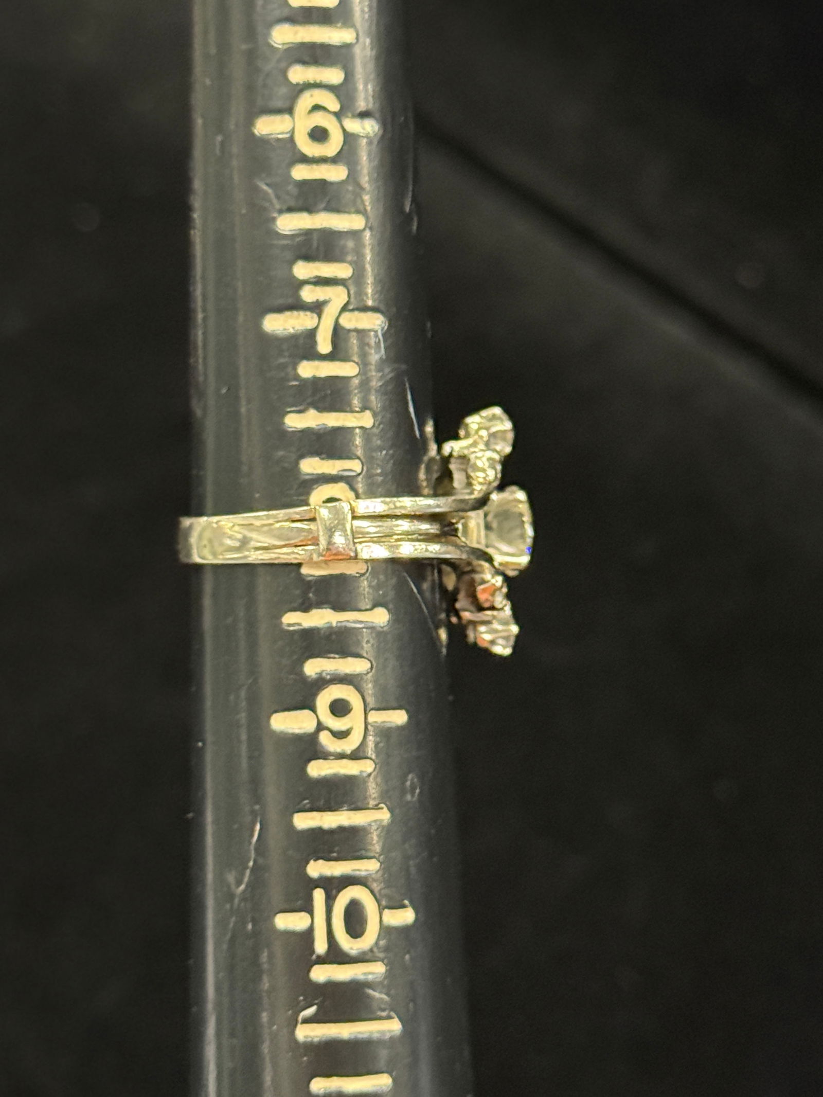 14k Gold Diamond Ring - 5