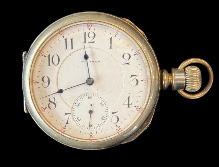 Waltham Crescent St Pocket Watch (1 of 5)