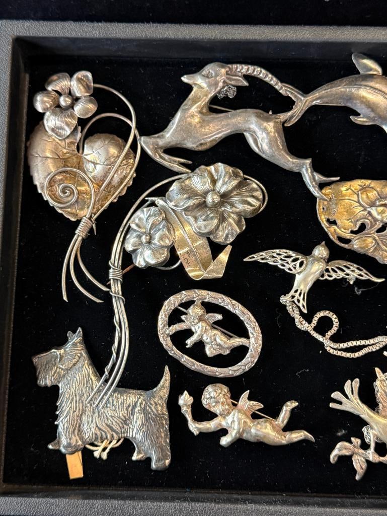 Sterling Silver Pins - 2