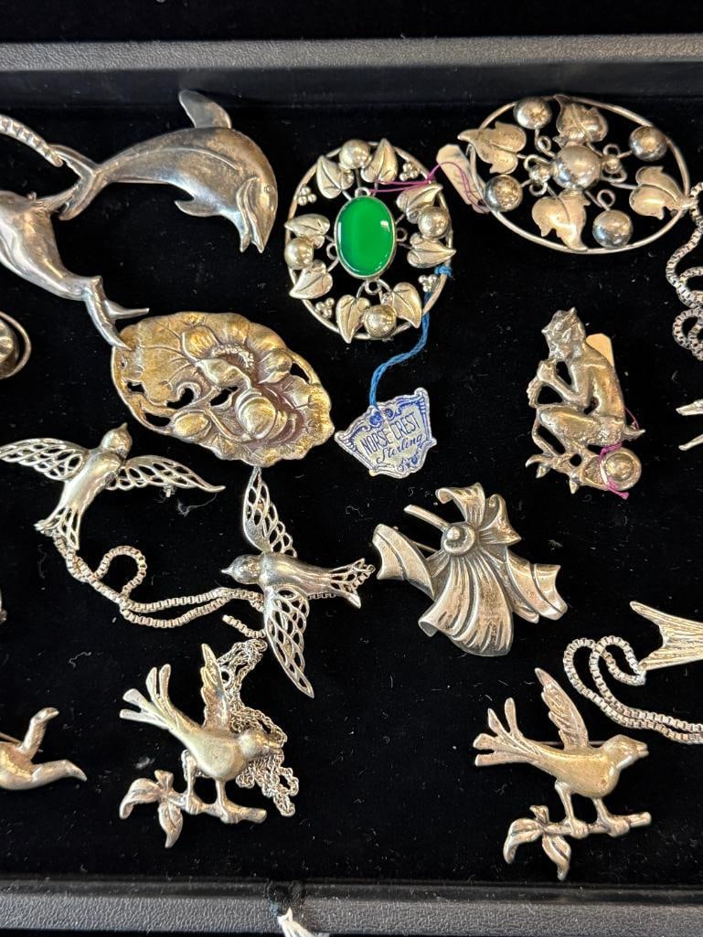 Sterling Silver Pins - 3