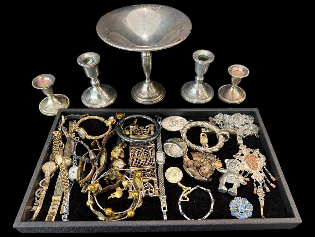 Costume Jewelry, Weighted Sterling and more (1 of 10)