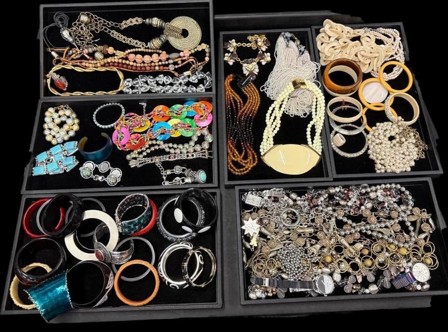 Costume Jewelry bracelets, necklaces and more: Costume Jewelry bracelets, necklaces and more.