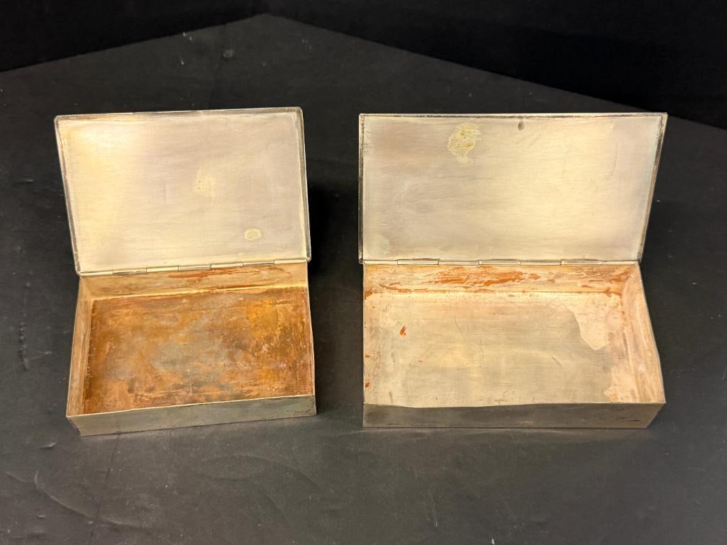 2 Sterling Silver Boxes - 3