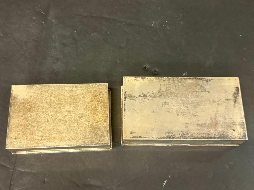 2 Sterling Silver Boxes - 4