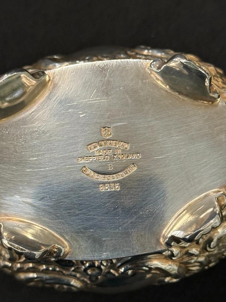 Silverplate Tea Sets with Trays - 8