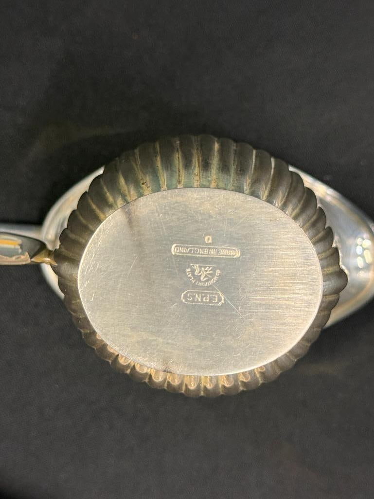 Silverplate Tea Sets with Trays - 6