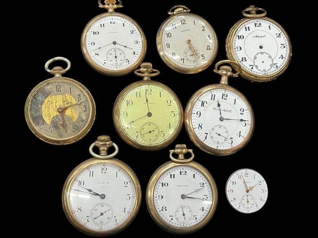 Pocket Watches by Elgin, Waltham, etc. (1 of 3)