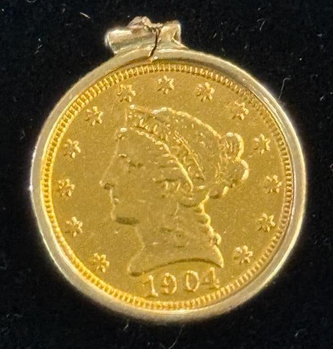 1904 $2.50 Gold Coin (1 of 3)