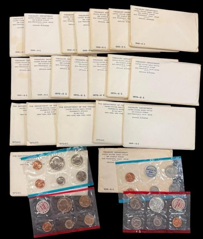 U.S. Mint Uncirculated sets (1 of 6)