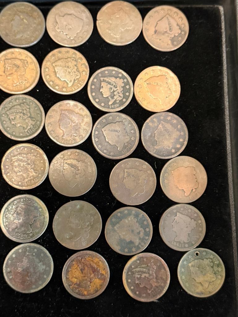 56 U.S. Large Cents - 4