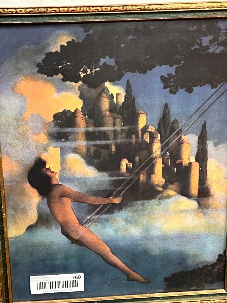 2 Maxfield Parrish prints - 2