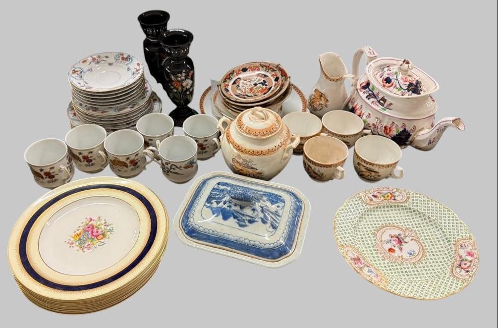Plates, Teapot, Cups, Vases etc. (1 of 8)