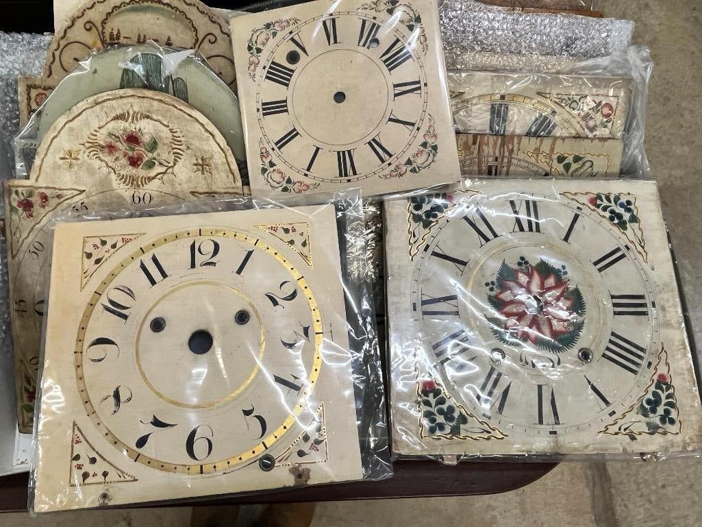 13 Wood Clock Faces - 2