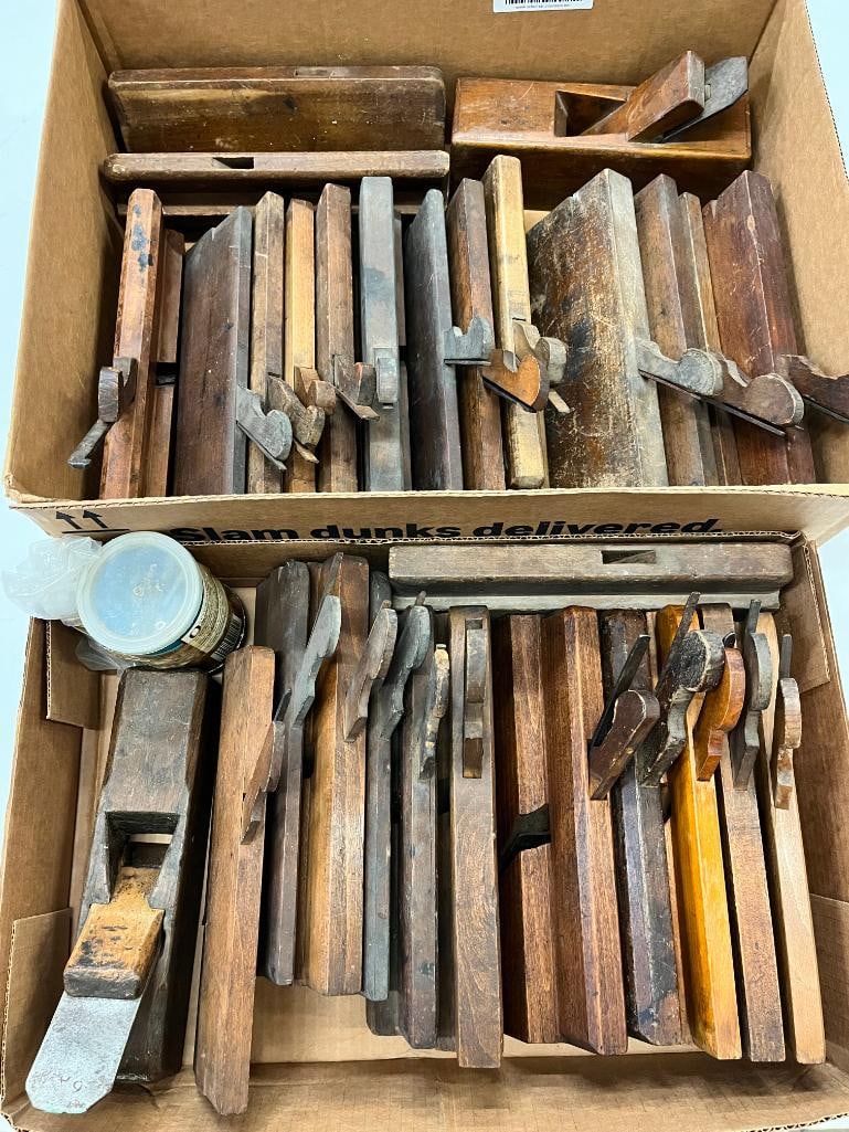 Antique wood planes (1 of 3)