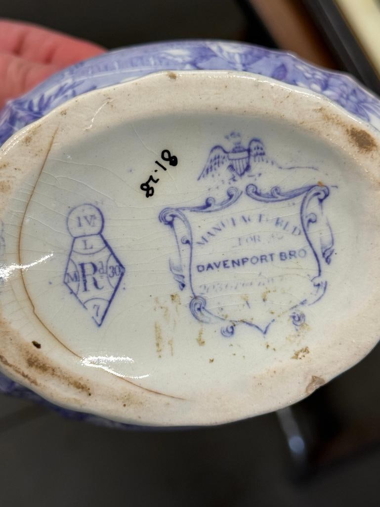 Transferware Teapots, dishes etc. - 8