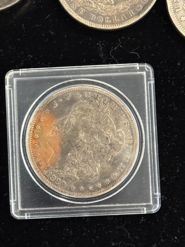 7 Morgan Silver Dollars - 3