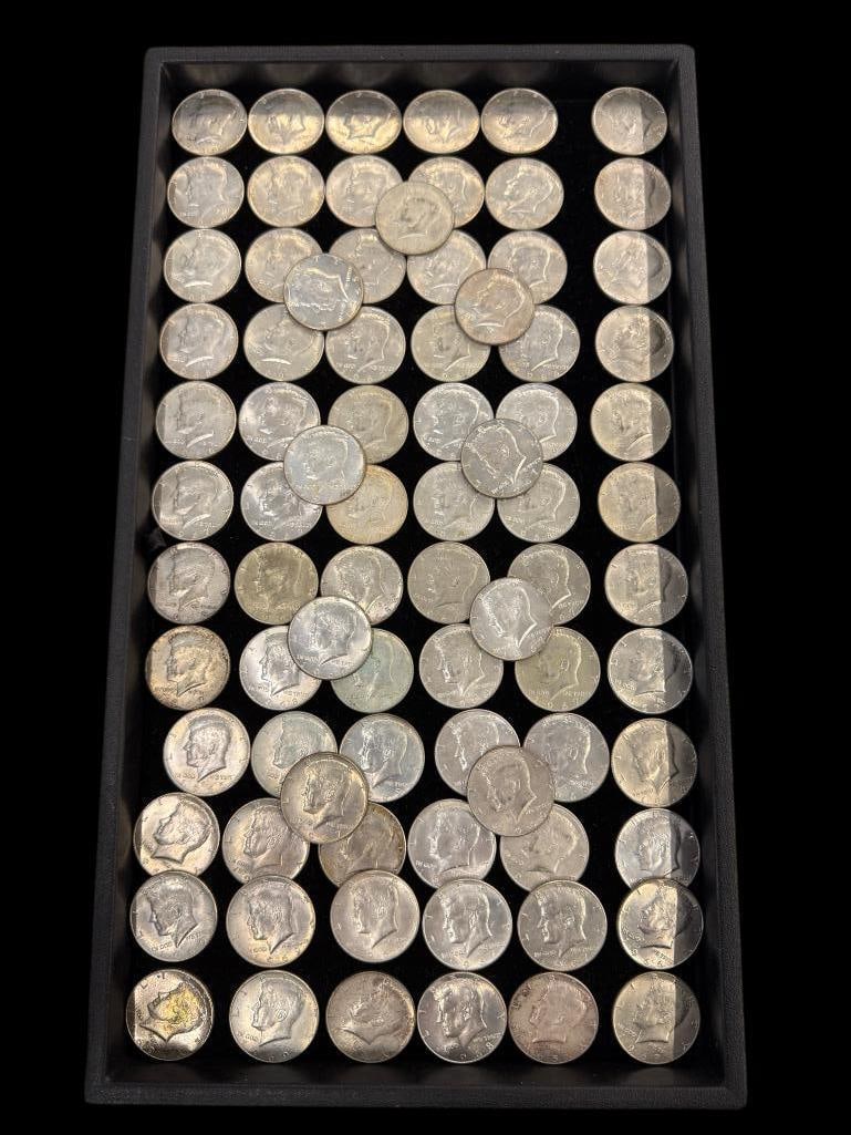 81 1965-1969 Kennedy Half Dollars: 81 1965-1969 Kennedy Half Dollars