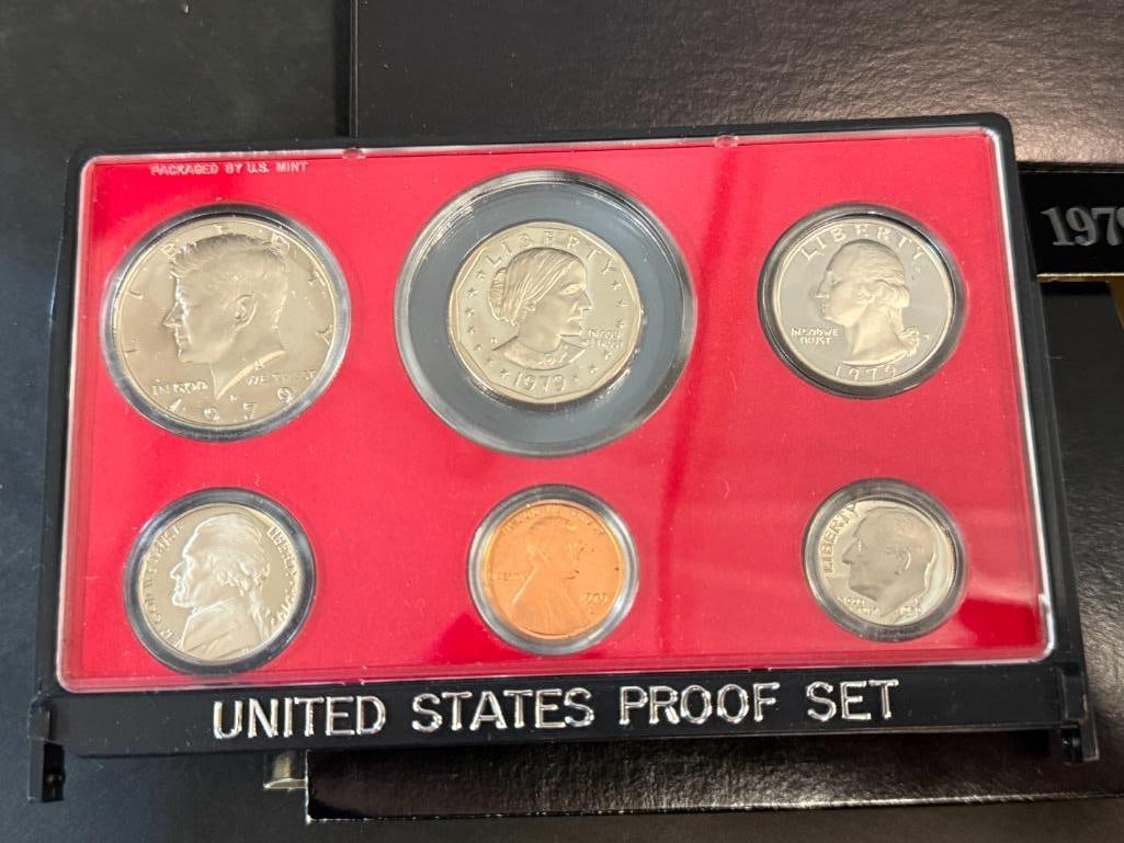 1970's U.S. Proof and Uncirculated sets - 2