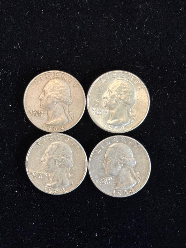 80 Silver Washington Quarters - 3