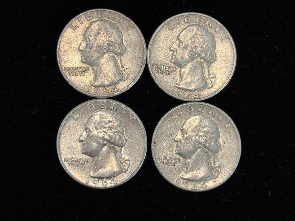 80 Silver Washington Quarters - 2