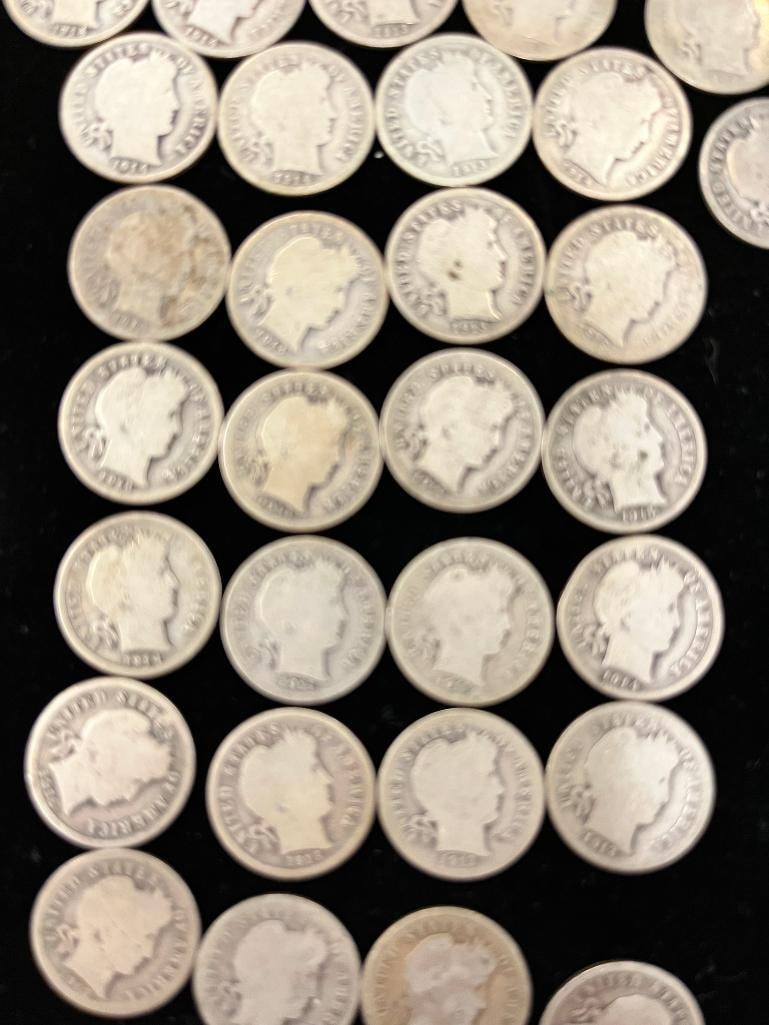 163 U.S. Silver Dimes - 5