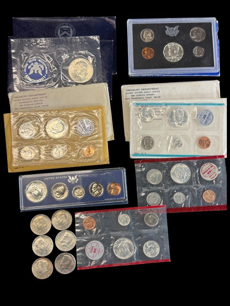 U.S. Proof and Uncirculated sets etc. (1 of 4)