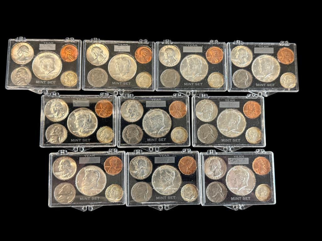 10 1964 U.S. Coin Sets (1 of 3)