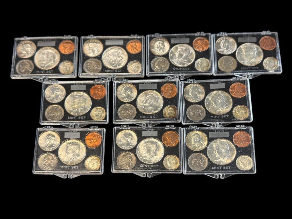 10 1964 U.S. Coin Sets (1 of 3)