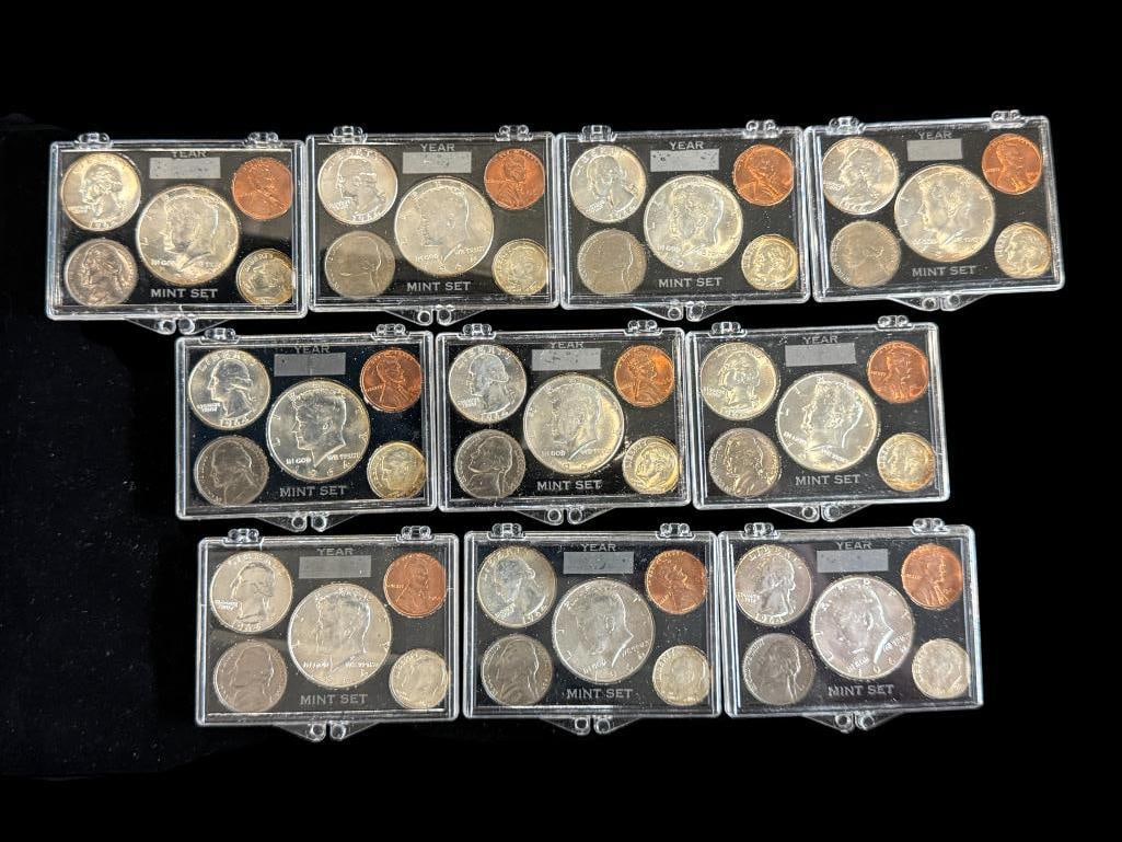 10 1964 U.S. Coin Sets (1 of 3)