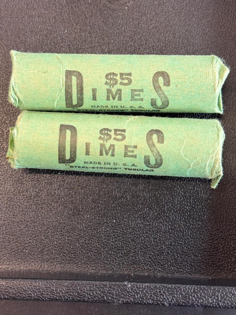 100 U.S. Silver Dimes: 100 U.S. Silver Dimes