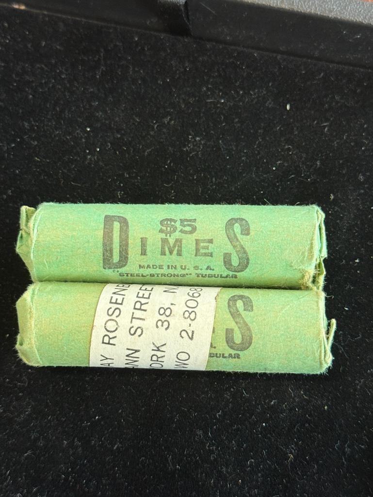 100 U.S. Silver Dimes: 100 U.S. Silver Dimes