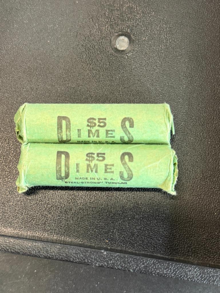 100 U.S. Silver Dimes: 100 U.S. Silver Dimes