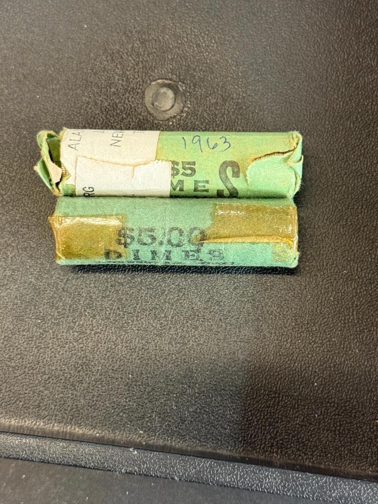 100 U.S. Silver Dimes: 100 U.S. Silver Dimes