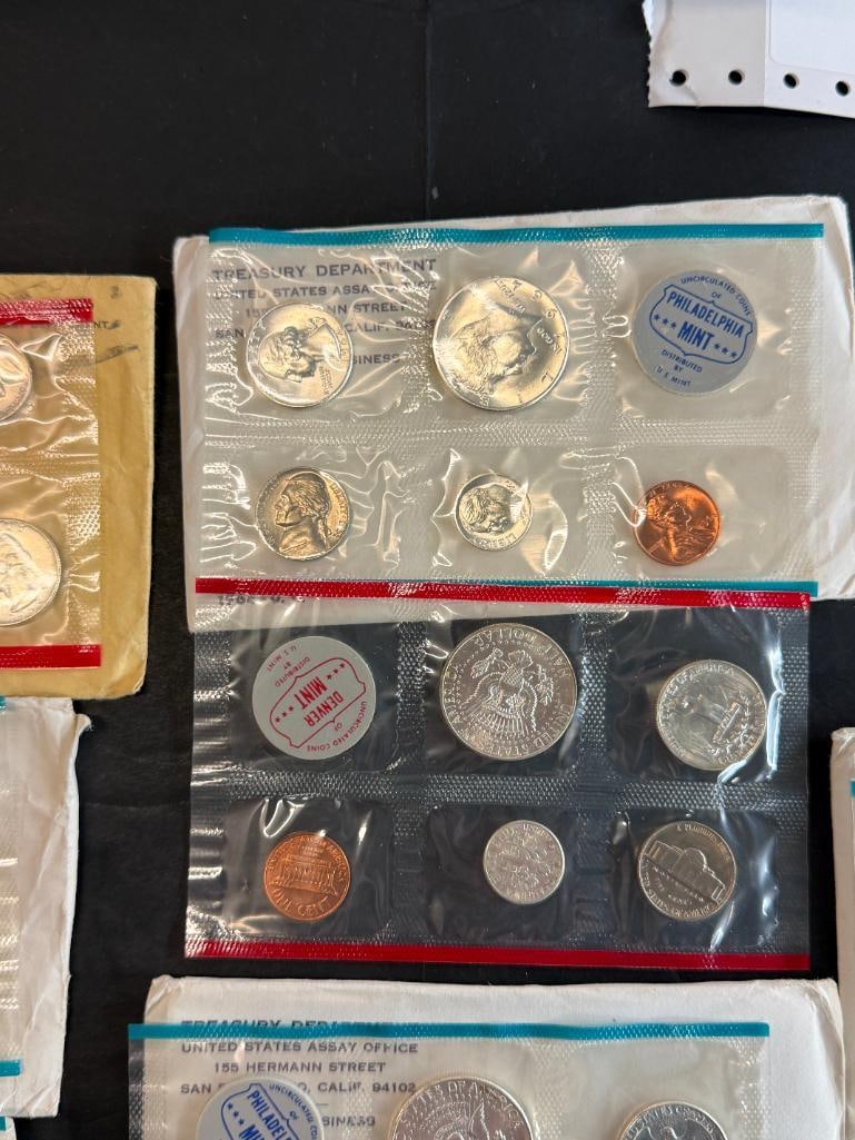 1963 and 1964 Uncirculated Mint Sets - 6