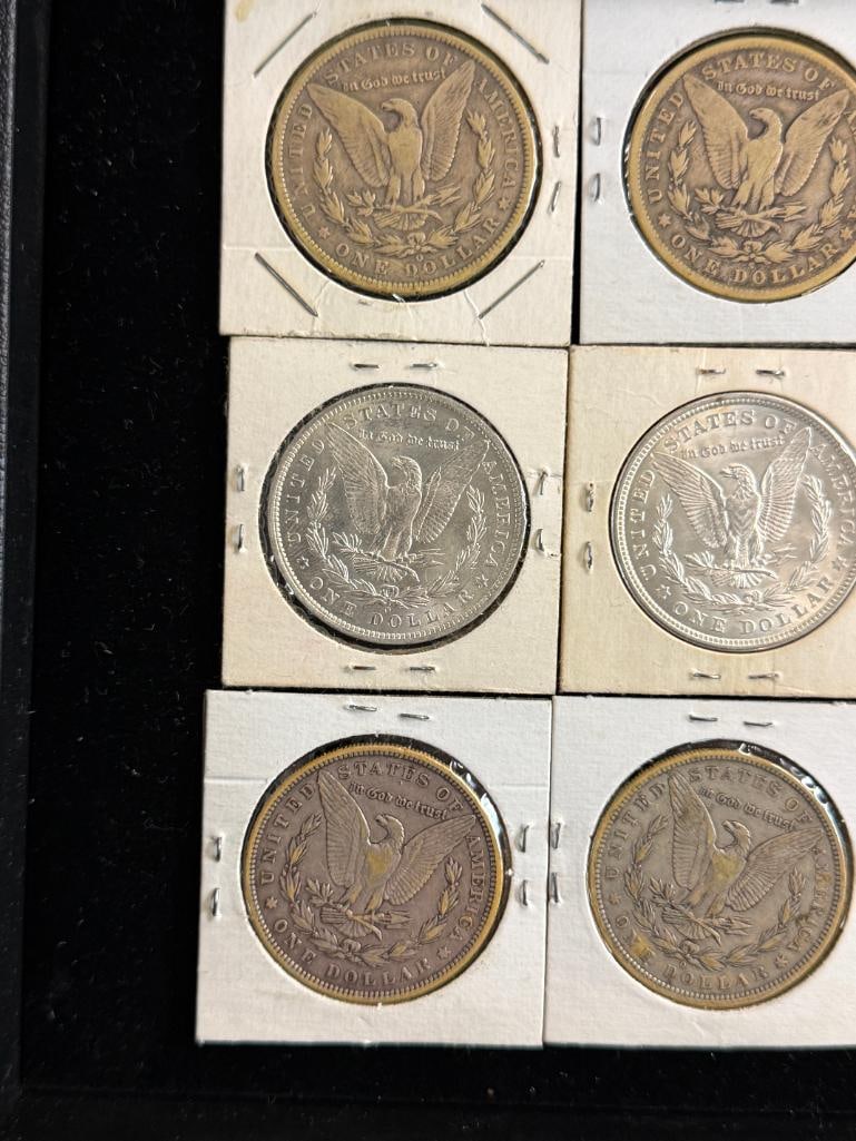 9 U.S. Morgan Silver Dollars - 5