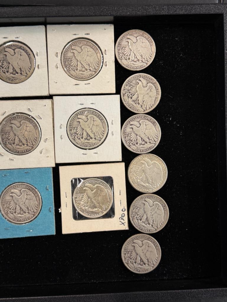 28 Silver U.S. Half Dollars - 8