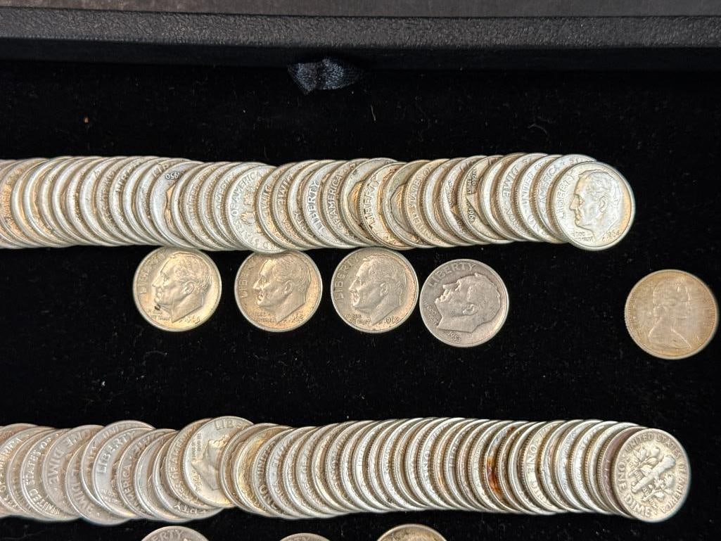 150 Silver Dimes - 2