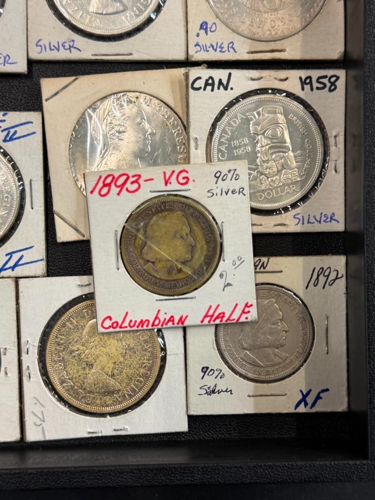 13 Foreign Silver Coins - 3