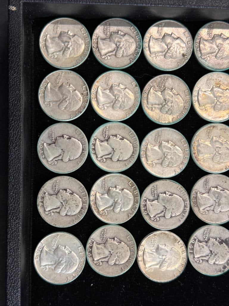 40 U.S. Silver Quarters - 2