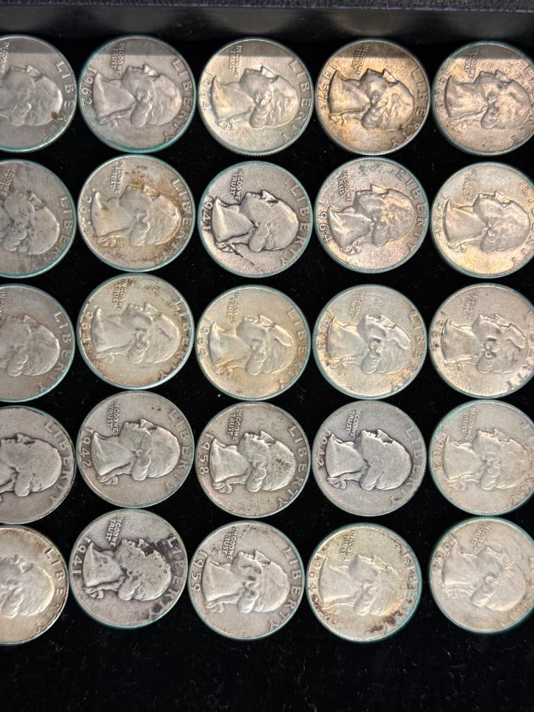 40 U.S. Silver Quarters - 3