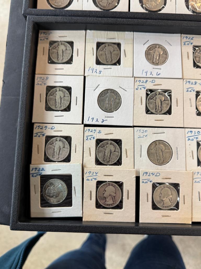 56 U.S. Silver Quarters - 3